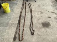 (2) Heavy 1/2 Inch Chains 