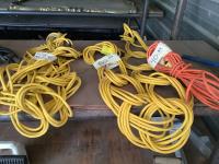 (7) Various Sizes of Extension Cords