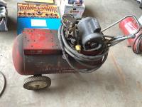 110 Electric Motor and Air Tank