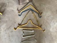 Various Spreader Meat Hooks and Rope 