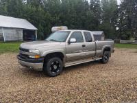 2002 GMC 2500 4X4 Extended Cab Pickup Truck