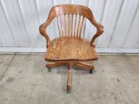 Oak Office Chair