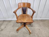 Oak Office Chair