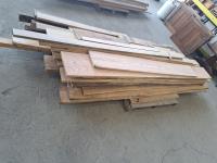 Qty of Various Lengths of Primarily 1/4 Cut Oak