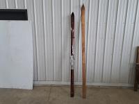 (2) Antique Cross Country Skis