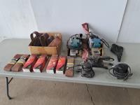 Qty of Sanding Tools and Sandpaper