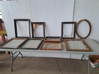 Qty of Picture Frames and Serving Trays