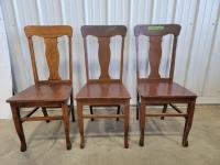 (3) Antique Chairs