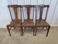 (3) Antique Chairs 