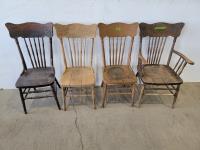 (4) Antique Chairs