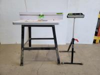 Craftex Router Table and Jobmate Roller Support Stand