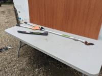Extendable Tree Loppers & (3) 91-507 Mower Blades