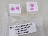 Lab Created Pink Topaz