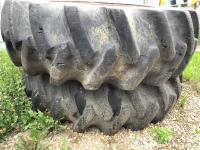 (2) 16.9X30 Tractor Tires On Rims