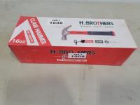 4 Piece H.Brothers Claw Hammer 