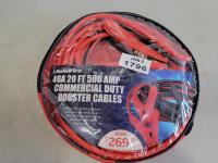 4 GA 20 Ft 500 Amp Commercial Duty Booster Cables 