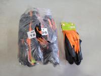 (10) Pairs Of Working Gloves 