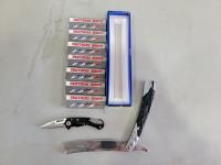 (8) Mini Tactical Knives and Fantasy Collections Knife 
