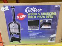 Outdoor Wood and Charcoal Fired Pizza Oven 