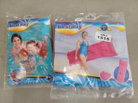 Bestway Inflatable Mat and Arm Floaties 