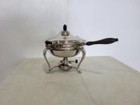 Vintage Silver Plated S.  Sternau Co Chafing Dish