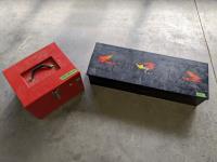 Honda Tool Box and Contents and Craftsman 7-1/2 Inch Circular Saw in Box 