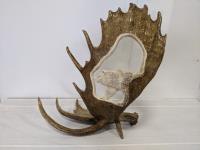 Antler with Bear Carving By D. Halitsky 