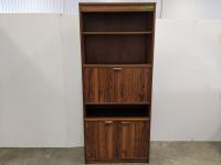 Book Case with Fold Out Desk 