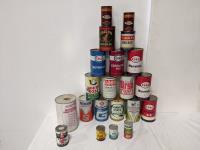 Collection of Antique Oil Cans 