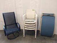 (6) Patio Chairs 