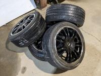 (4) American Racing Rims with Bridgestone Potenza 215/45Zr17 Tires