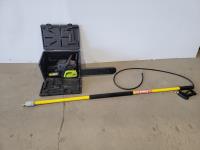 Poulan 16 Inch Gas Chain Saw and Pressure Washer Wand