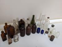 Collection of Vintage Medicine Bottles