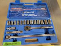 Westward 19 Piece 1/2 Inch Drive Socket Wrench Set