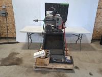 FMC 701 ECF Brake Lathe with Misc Accessories 