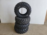 (4) Kenda ATV Tires 