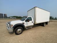 2008 Ford F550 S/A Day Cab Cube Van Truck