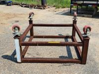 5 Ft X 5 Ft Steel Frame with Casters