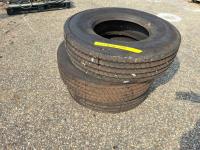 (3) Double Coin 10R17.5 Tires