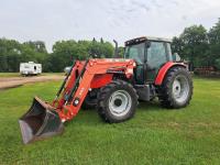 2009 Massey Ferguson 5475 MFWD Loader Tractor