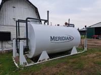 2009 Meridian 15000L Skid Mounted 15,000 Liter Double Wall Fuel Tank
