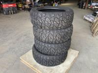 (4) Grizzly 35X12.50R22-10PR Tires