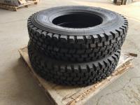 (2) Grizzly 11R22.5-16PR Tires