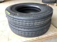 (2) 11R24.5-16PR Tires