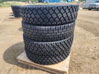 (4) Grizzly 11R24.5-PR Tires 