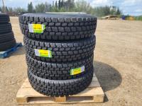 (4) Grizzly LM518 11R24.5-PR Tires 