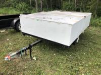 8 Ft S/A Enclosed Trailer