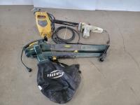 Active Products Pressure Washer, STIHL E20 Chainsaw and Yardworks Leaf Blower 
