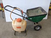 Rugid Seeder and Solo Backpack Sprayer
