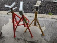 Sumner Pipe Stand, Ridgid Pipe Stand and Ridgid Pipe Roller